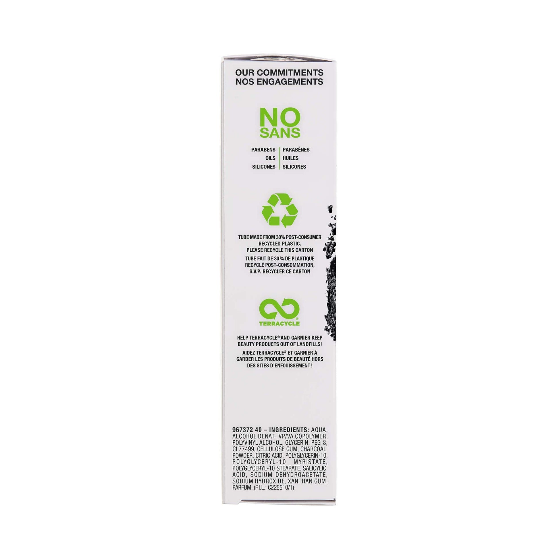 Garnier Black Peel Off Mask With Charcoal Facial Treatments 1.7 fl oz, Clean+ - Medaid International