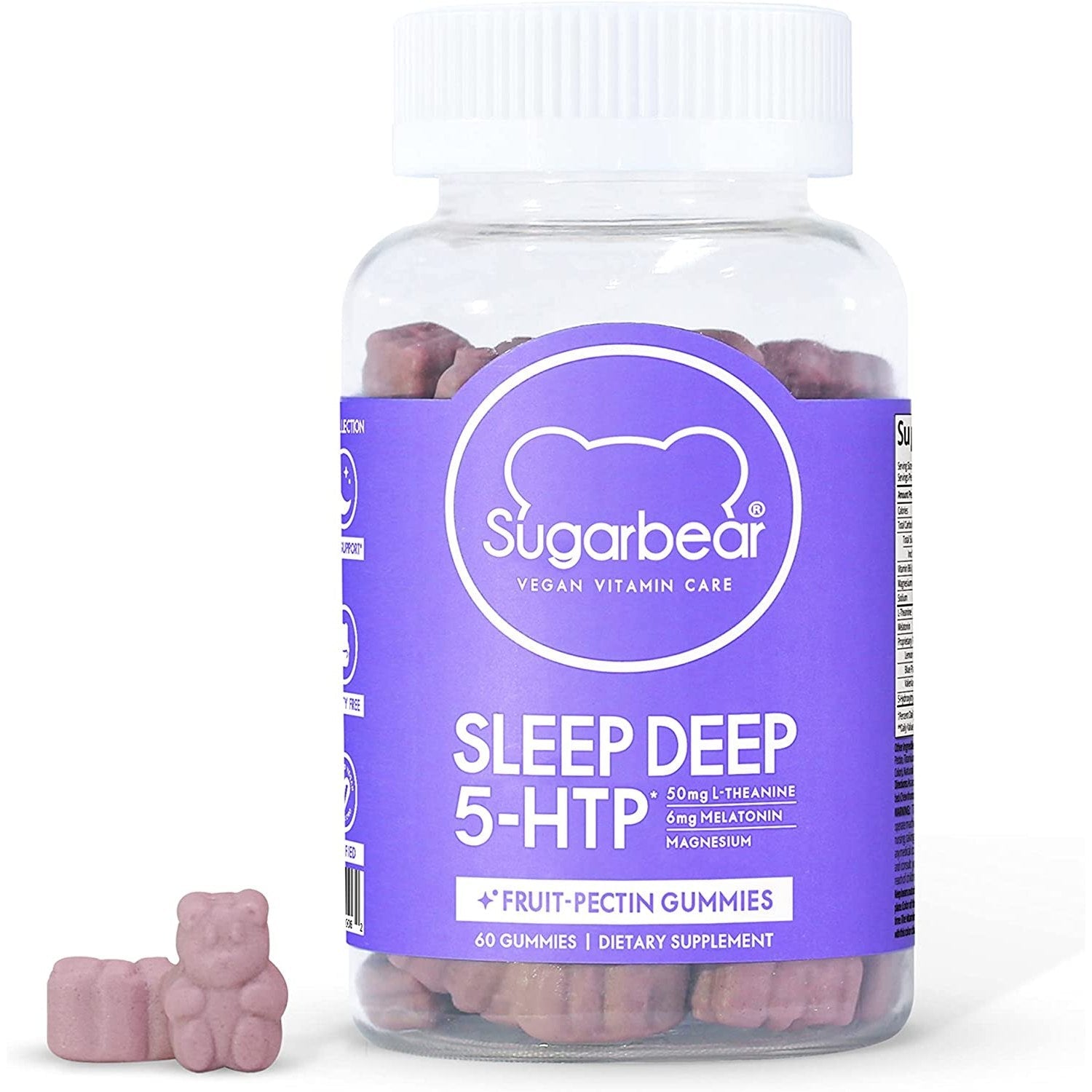 Sugarbear - Sleep Deep 5‑HTP Vitamin Gummies | 60 Gummies - Medaid International