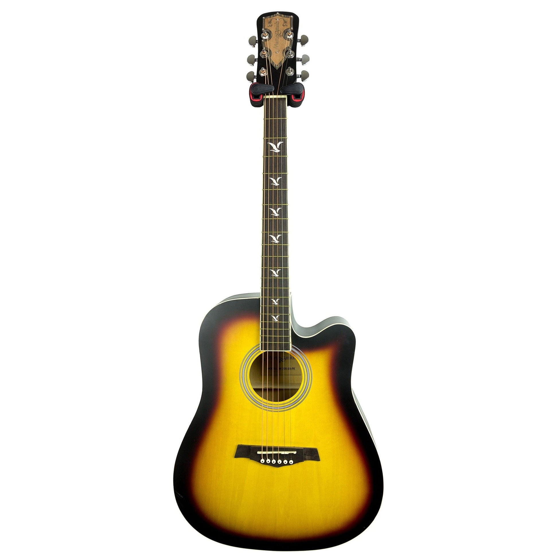 RockJam Guitar Hanger and Wall Mounts for Acoustic and Electric Guitars - Medaid International