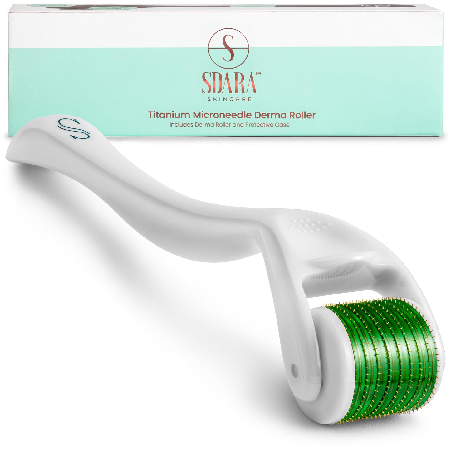 Sdara Skincare Derma Roller Microneedling Roller for Face - Includes Free Storage Case (Pack of 1) Unisex - Medaid International