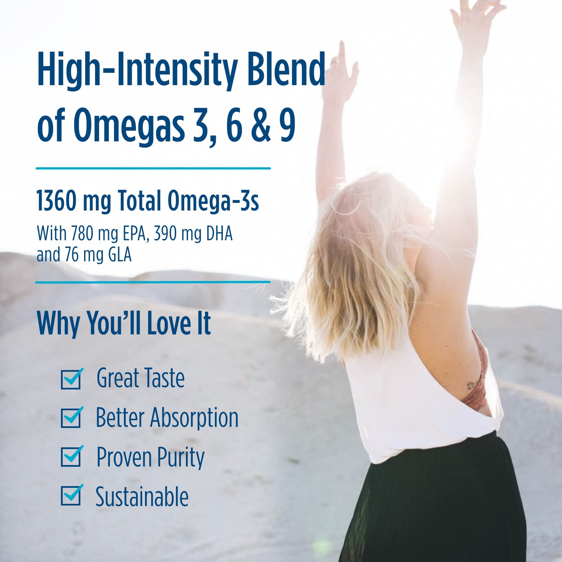 Nordic Naturals Complete Omega Xtra, Lemon - 60 Soft Gels - 1360 mg Omega-3 + 76 mg GLA - Healthy Skin - Cognition - Non-GMO - 30 Servings - Medaid International