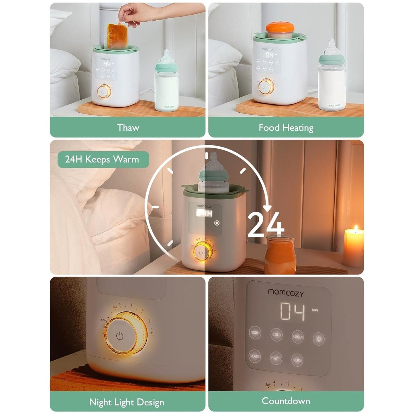 Momcozy Baby Bottle Warmer Mw02