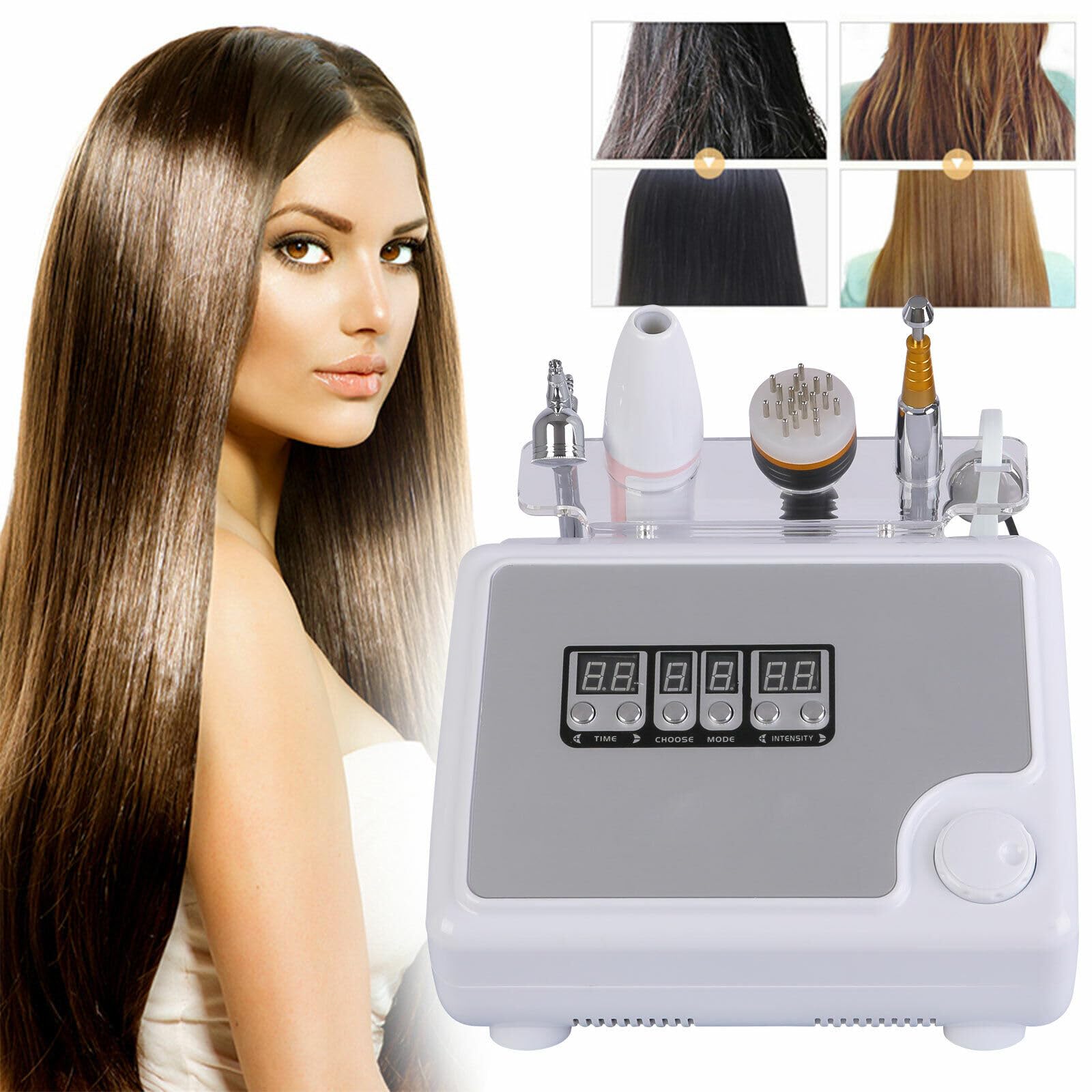 EEYBLAEEY Scalp Analysis Machine, Digital Microcurrent Scalp Care and Prevention of Hair Loss Treatment Machine Analyser Machine Operation for Analysis Scalp Rechargeable for Hair Care - Medaid International