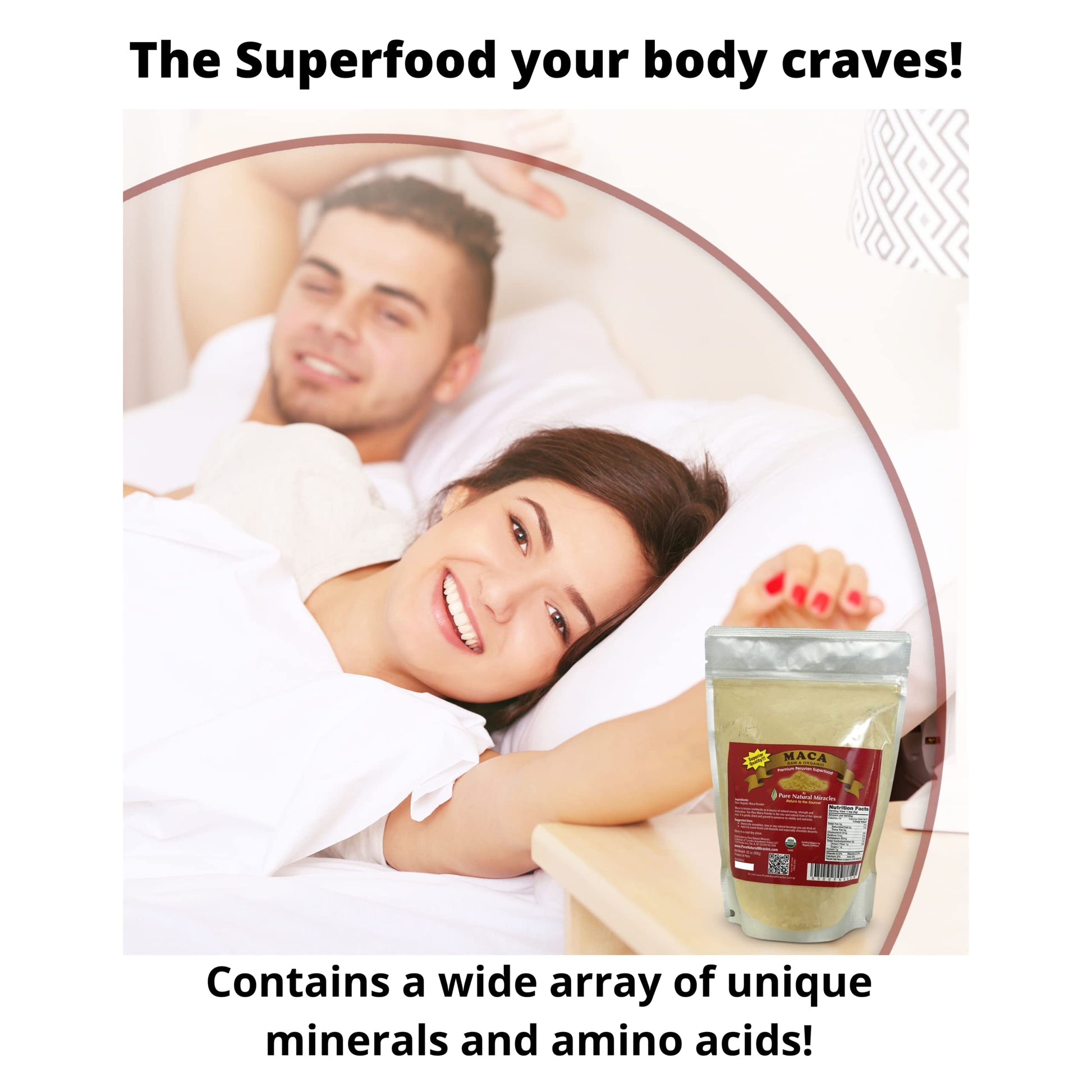 Organic Peruvian Maca Root Powder (16 oz) - Raw & Nutrient-Dense Adaptogenic Superfood - Supports Energy, Hormonal Balance & Endurance - Non-GMO, Gluten-Free & Vegan Wellness Booster - Medaid International