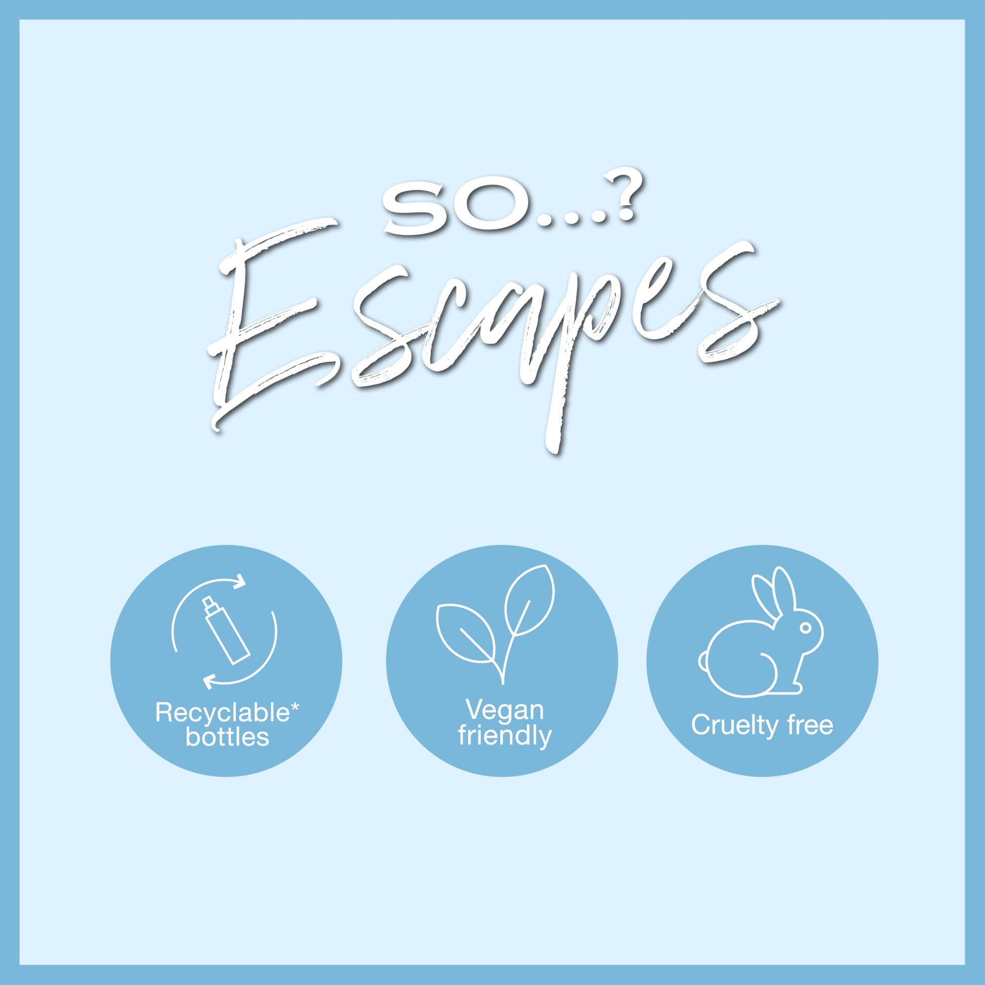 So...? Escapes Body Mist Set - Perfumes for Women - Everyday Body Spray for Women - Vegan, Cruelty Free Fragrances - Travel Size Gift Set - 4 pcs - Medaid International
