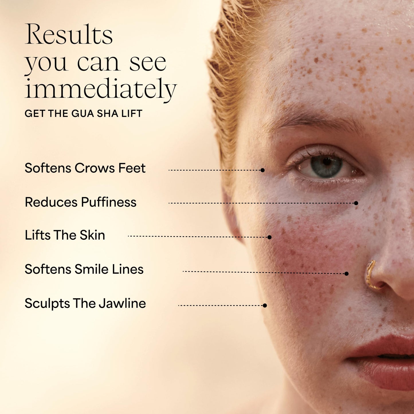 WILDLING Empress Stone Gua Sha Facial Stone I Facial Massage Stone to Lift, Plump, Tone + Sculpt I Patented Design Crafted with 100% Authentic Bian Stone - Medaid International