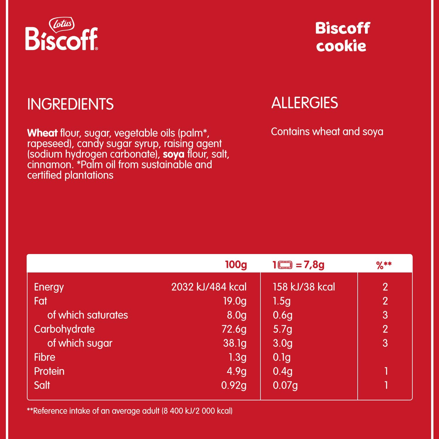 Lotus Biscoff Cookies – Caramelized Biscuit Cookies – 300 Cookies Individually Wrapped – Vegan,0.2 Ounce (Pack of 300) - Medaid International