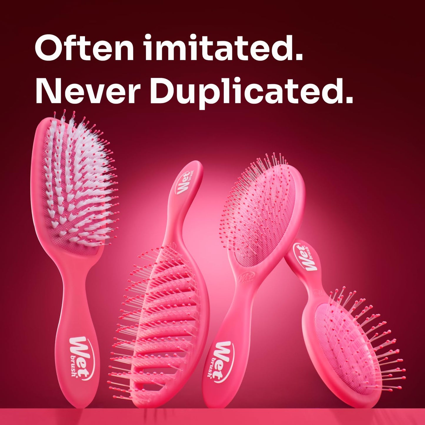 Wet Brush Refresh and Extend Paddle Detangler, Black, Detangling Brush with Infused Charcoal Ultra-Soft IntelliFlex Bristles For All Hair Types, Removes Dirt, Excess Oils & Impurities - Medaid International