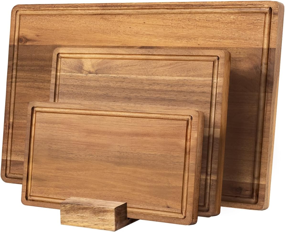 Set of 3 ACACIA wood Cutting Boards