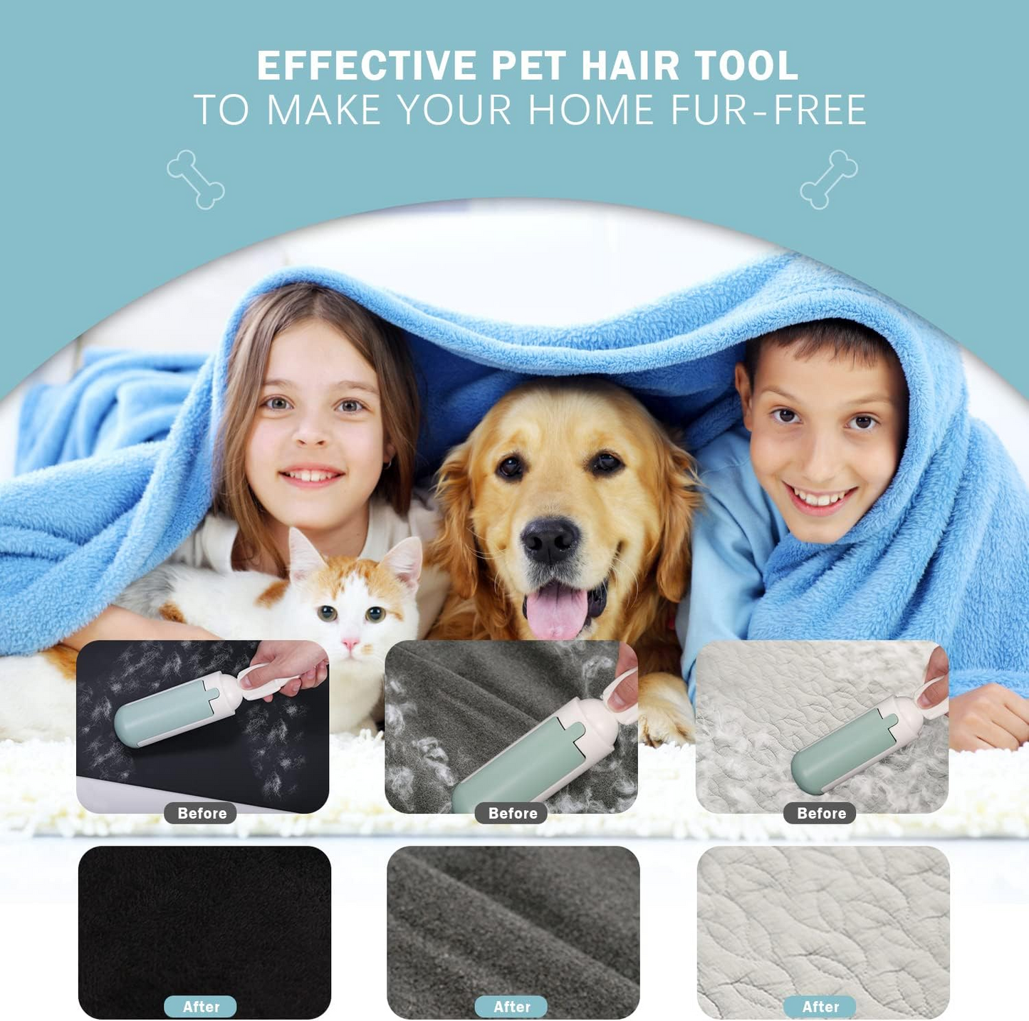 Reusable Pet Hair Remover Roller - Medaid International