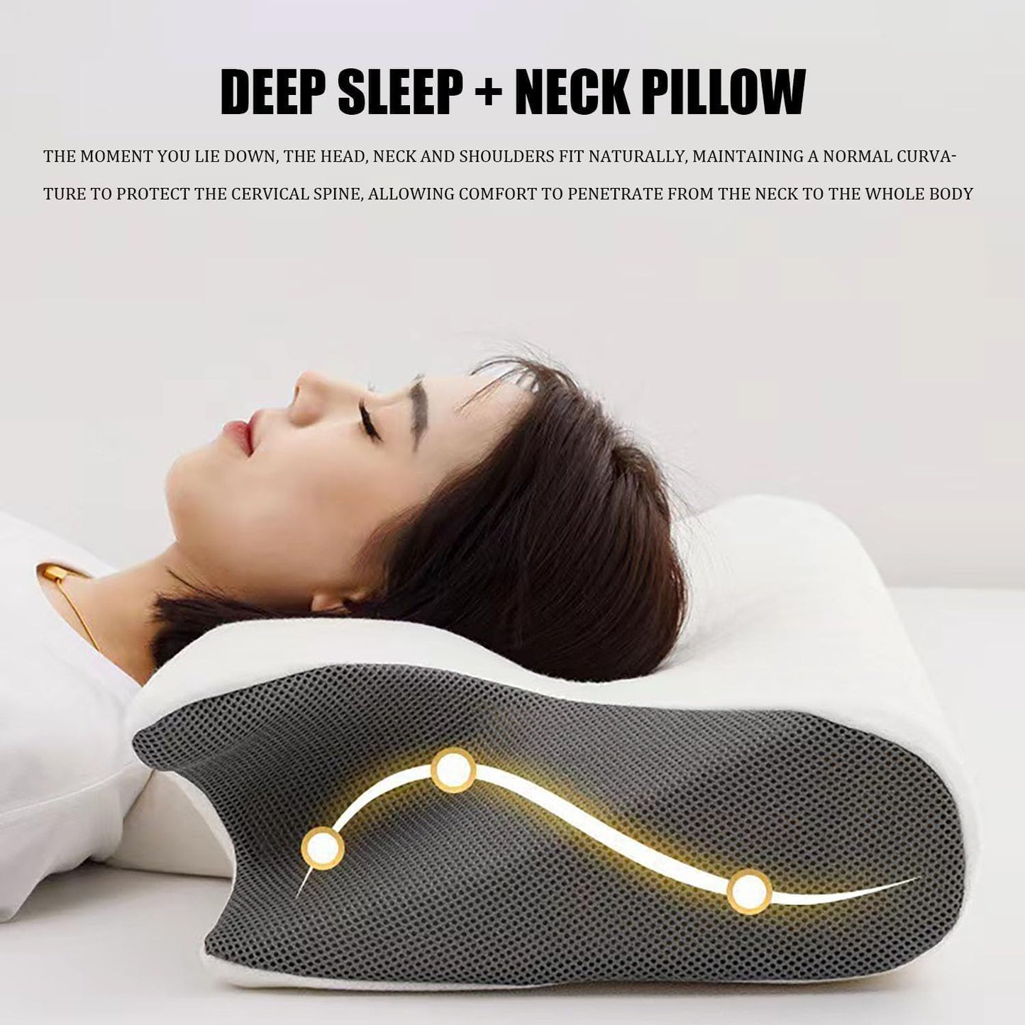 Orthopedic Neck Memory Home Sleep Pillow