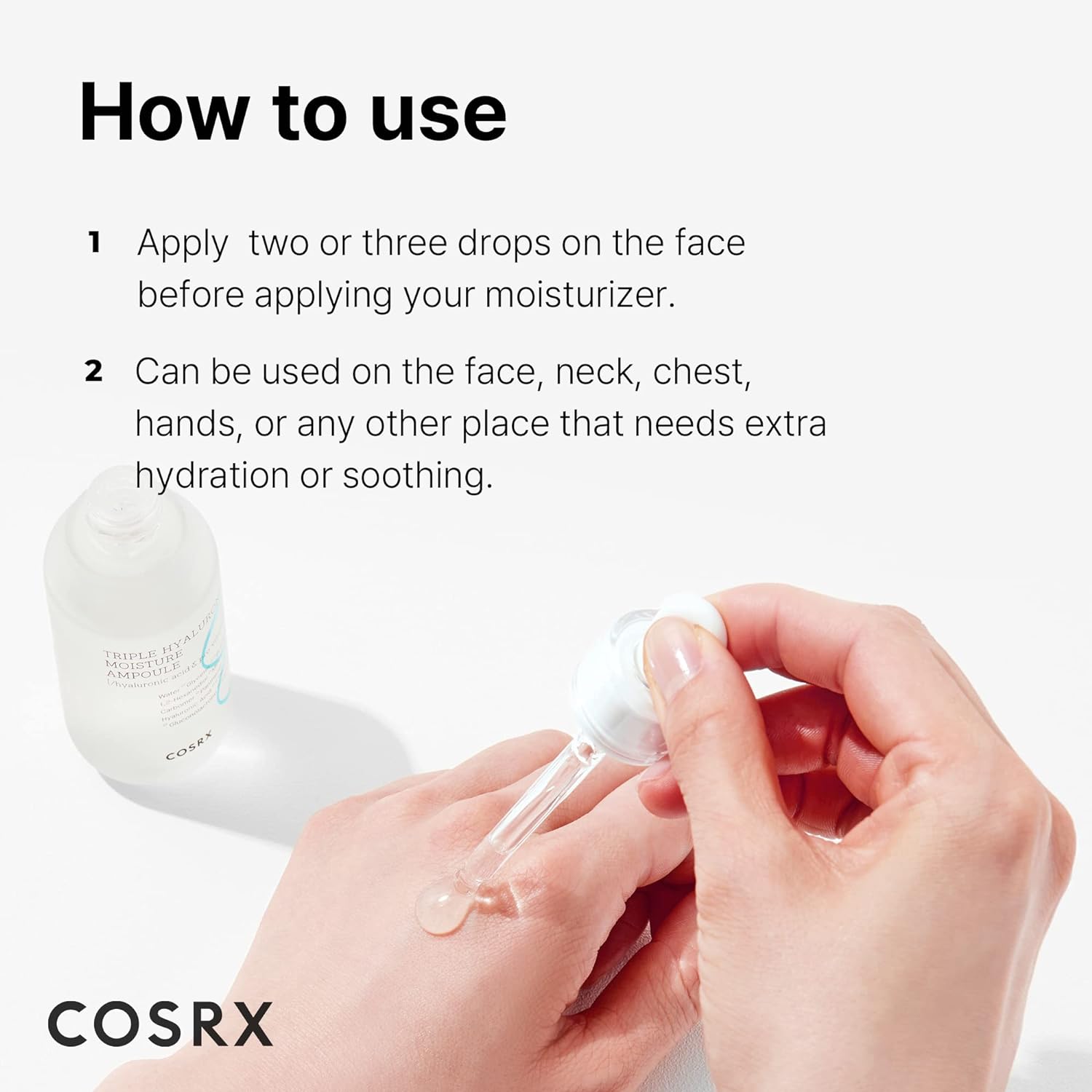 cosrx-hydrium-triple-hyaluronic-moisture-ampoule-40-ml - Medaid International