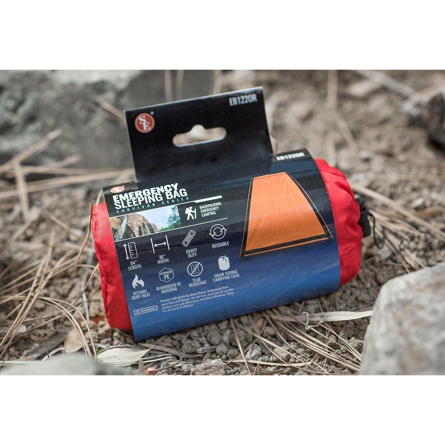 SE Survivor Series Emergency Sleeping Bag - EB122OR