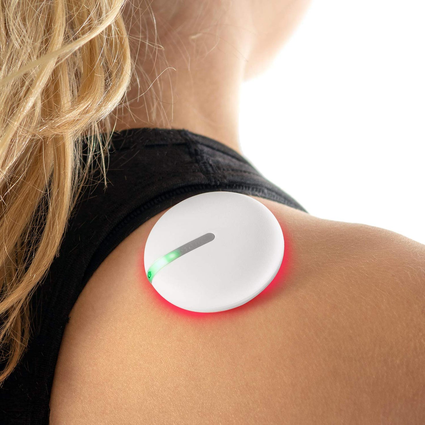[IASO] Red Light Therapy Device and Massager- FDA-Registered, Cold Laser (Non-LED) Pain Relief for Back, Foot, Neck, Shoulders, Wrists, Knees. Wearable & Rechargeable. All Inclusive Package (Single) - Medaid International