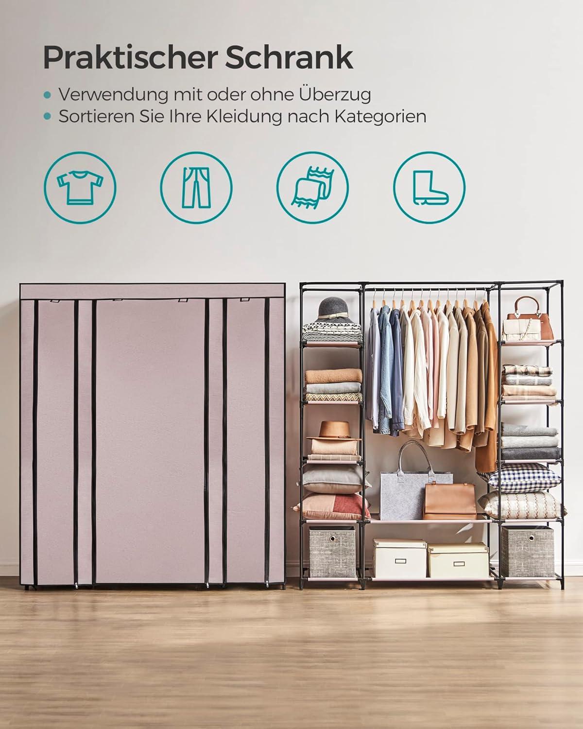 SONGMICS Wardrobe LSF003P02