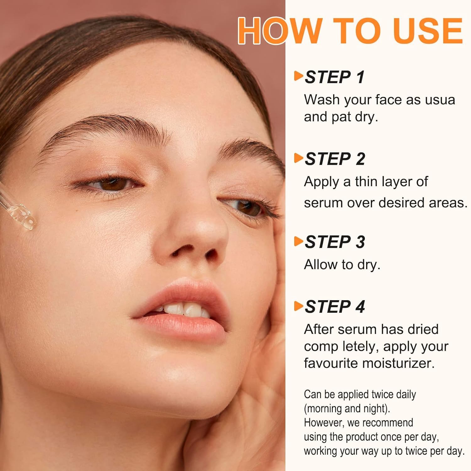 Premium 20% Vitamin C Serum For Face with Hyaluronic Acid, Retinol & Amino Acids - Boost Skin Collagen,Hydrate & Plump Skin, Anti Aging & Wrinkle Facial Serum (4 Fl Oz (Pack of 1)) - Medaid International