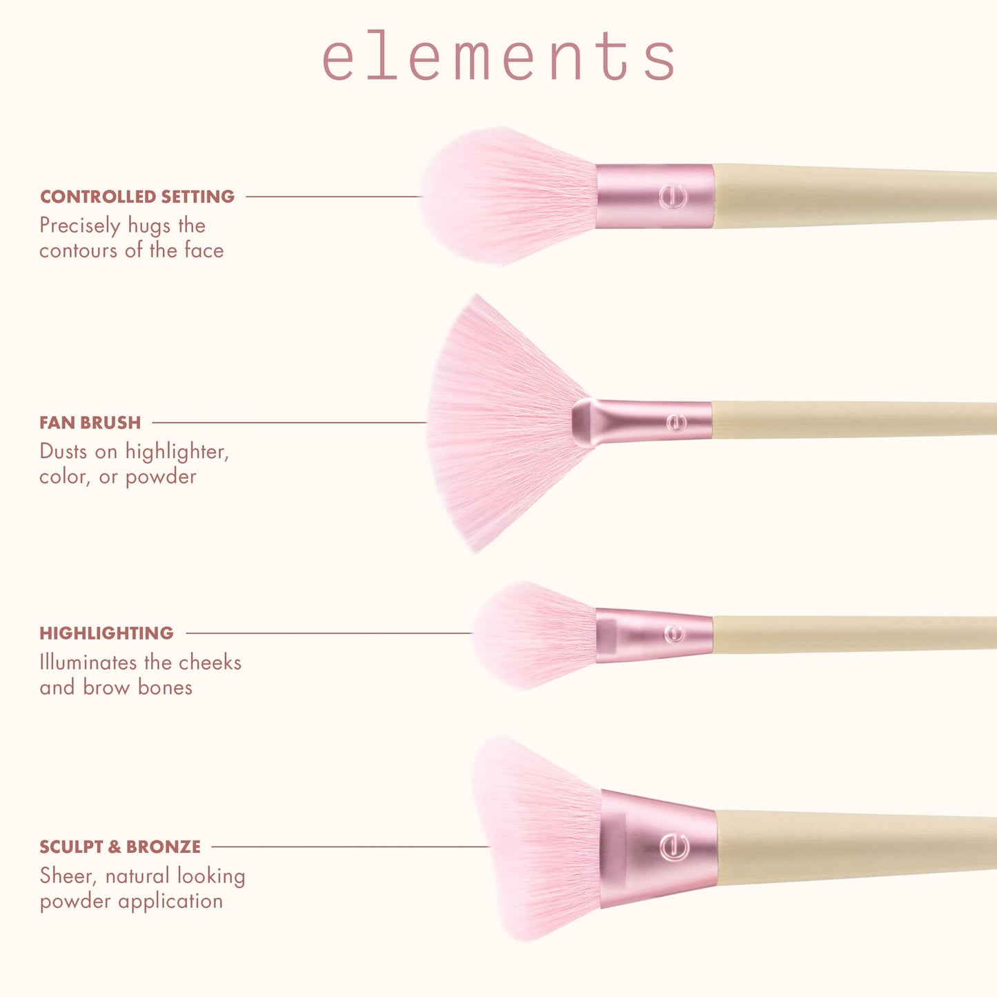 Ecotools elements wind-kissed finish kit 3217