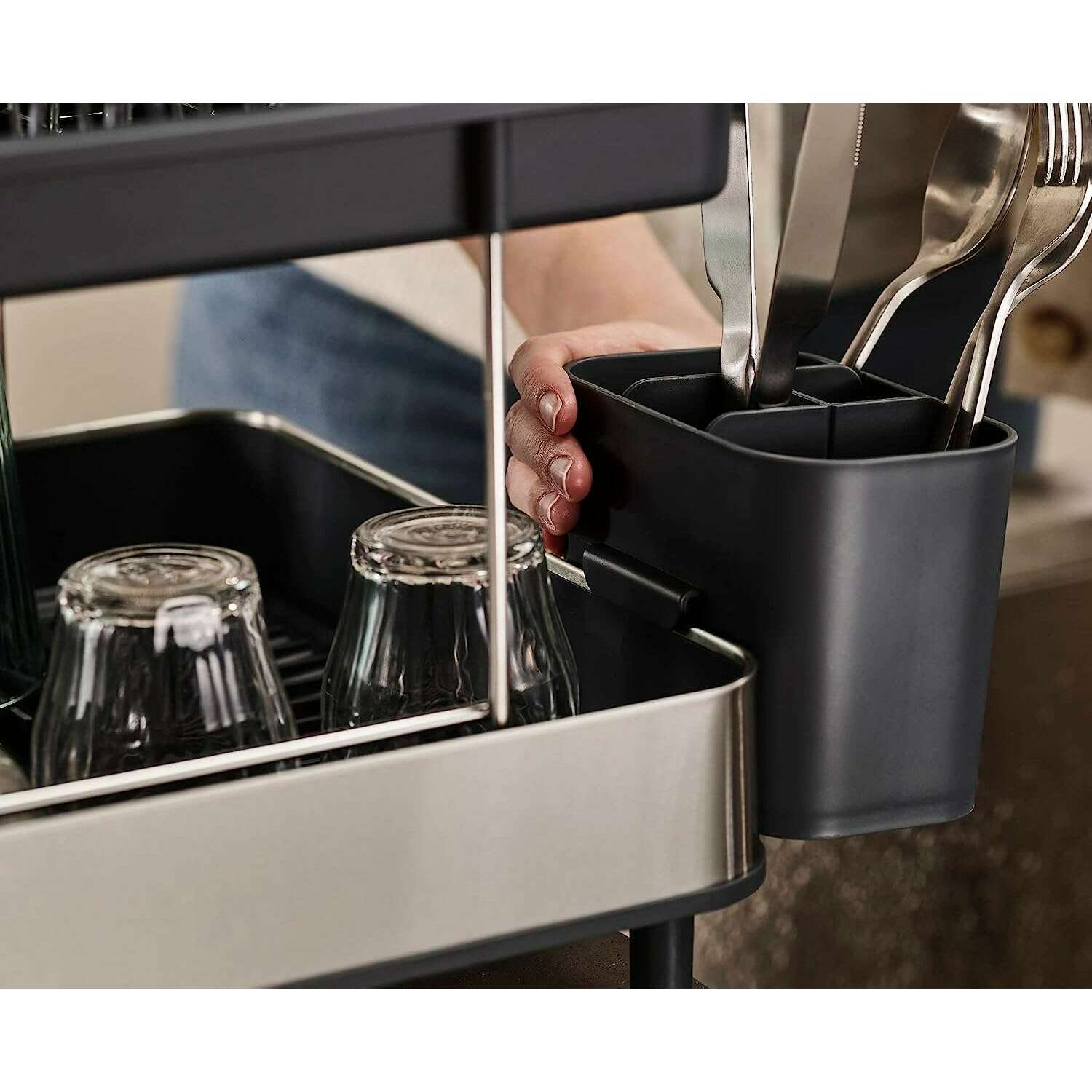 2-Tier Stainless Steel Dish Rack - Medaid International