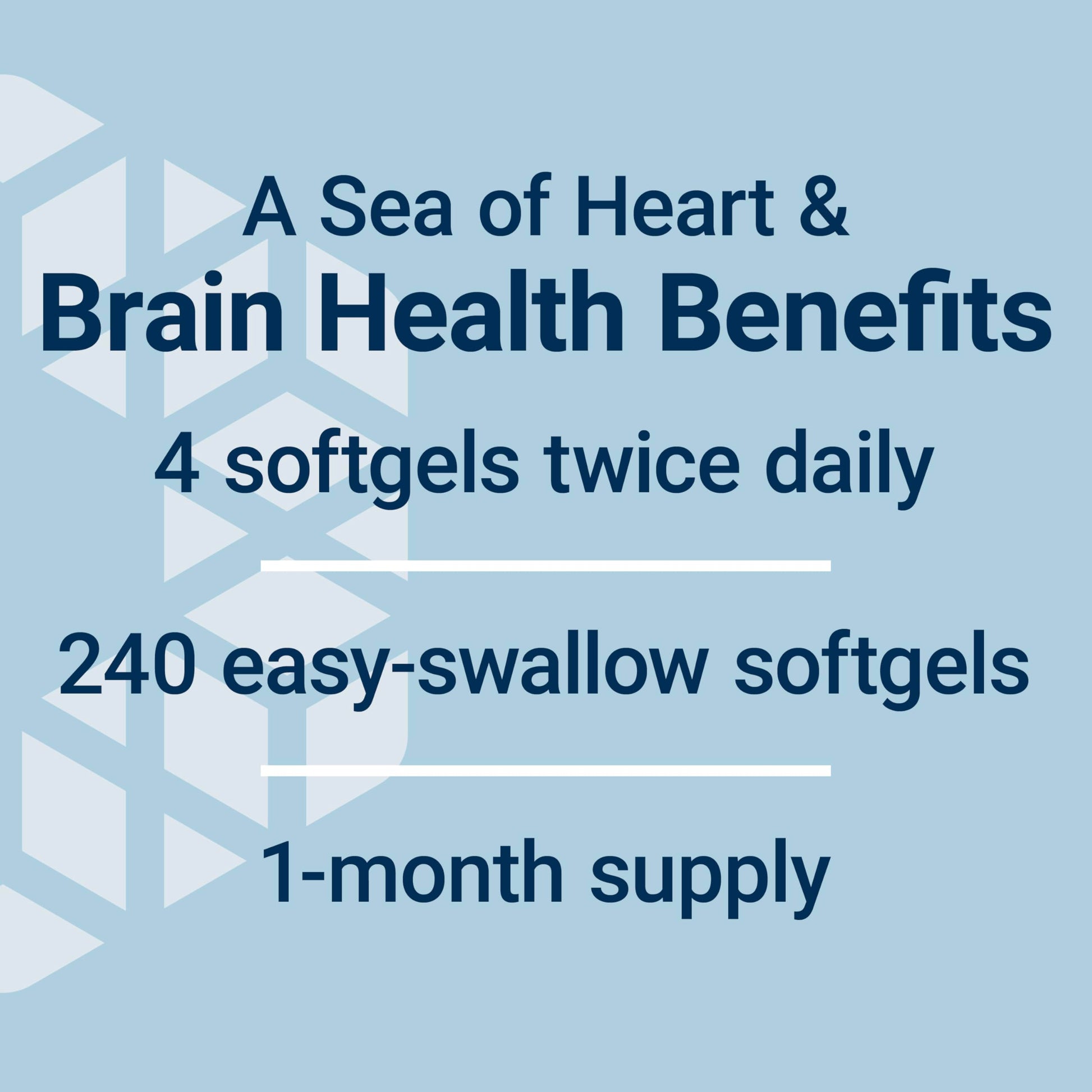Life Extension Super Omega-3 EPA/DHA Fish Oil, Sesame Lignans & Olive Extract – Heart Health, Brain Health, Inflammation Health Support, Gluten-Free, Easy to Swallow, Non-GMO, 240 Softgels - Medaid International