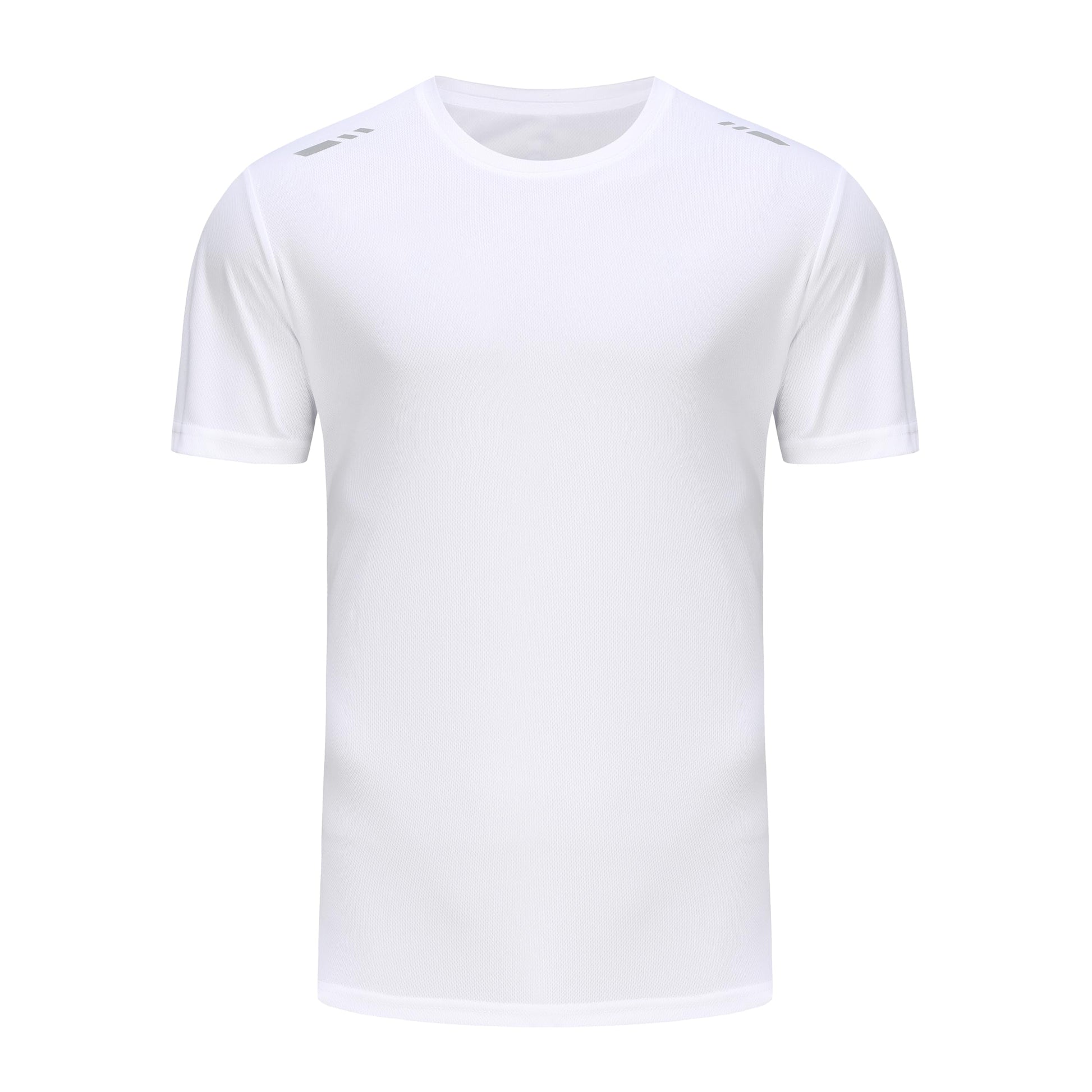 Zoofly Mens Tshirt 3 Pack Gym Workout T Shirts Quick Dry Sports T-Shirt Crew Neck Short Sleeve Athletic T Shirt, White/White/White M - Medaid International