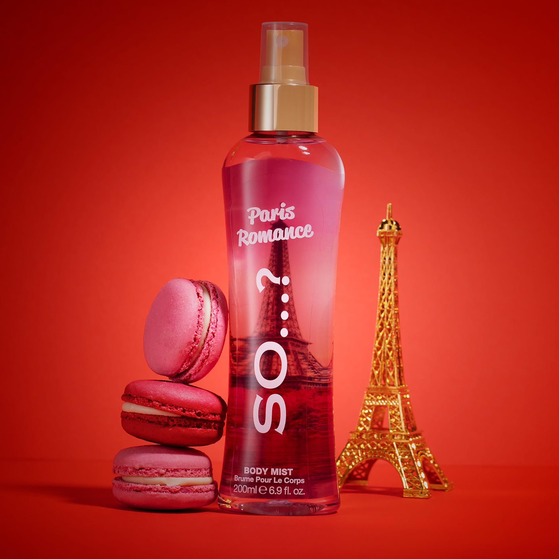 So…? Paris Romance Body Mist Fruity Floral Perfume for Women with Over 800 Sprays - Body Spray - Ideal Gifts for Women - 6.9 oz - Medaid International