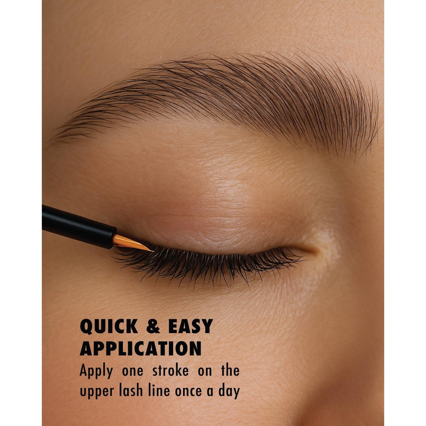 MIYA LASH | Eyelash Growth Serum | Natural Lash Enhancer for Longer, Thicker Healthier Lashes | Gentle Effective Lash Growth Serum | Oil Free Lash Booster 3ml - Medaid International