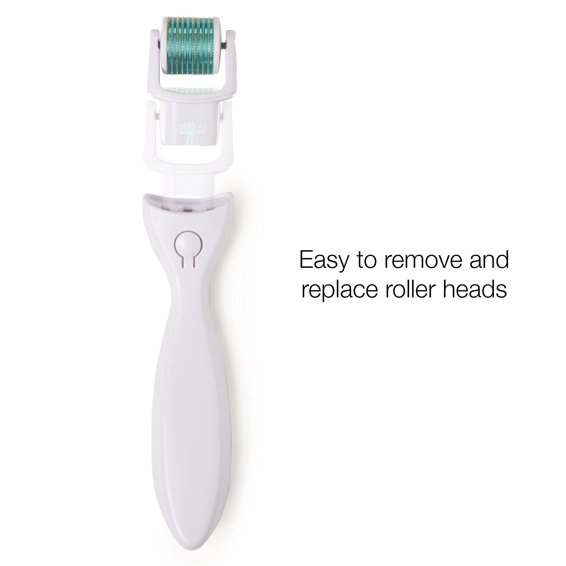 Derma Roller Microneedle Kit [DERMAROLL LITE 0.25mm by Prosper Beauty] Face Roller with Replaceable Head Exfoliation Microdermabrasion Micro Derma Skin Care Tool Dermaplaning Microneedling - Medaid International