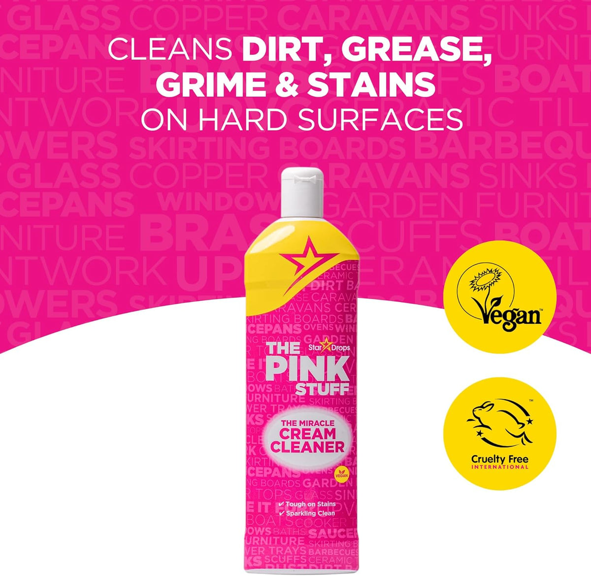 Stardrops - The Pink Stuff Miracle Cream Cleaner