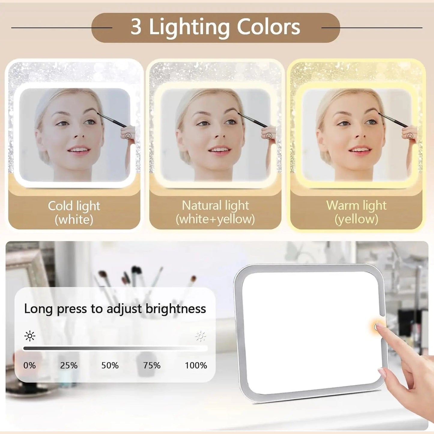 Smart LED Makeup Bag