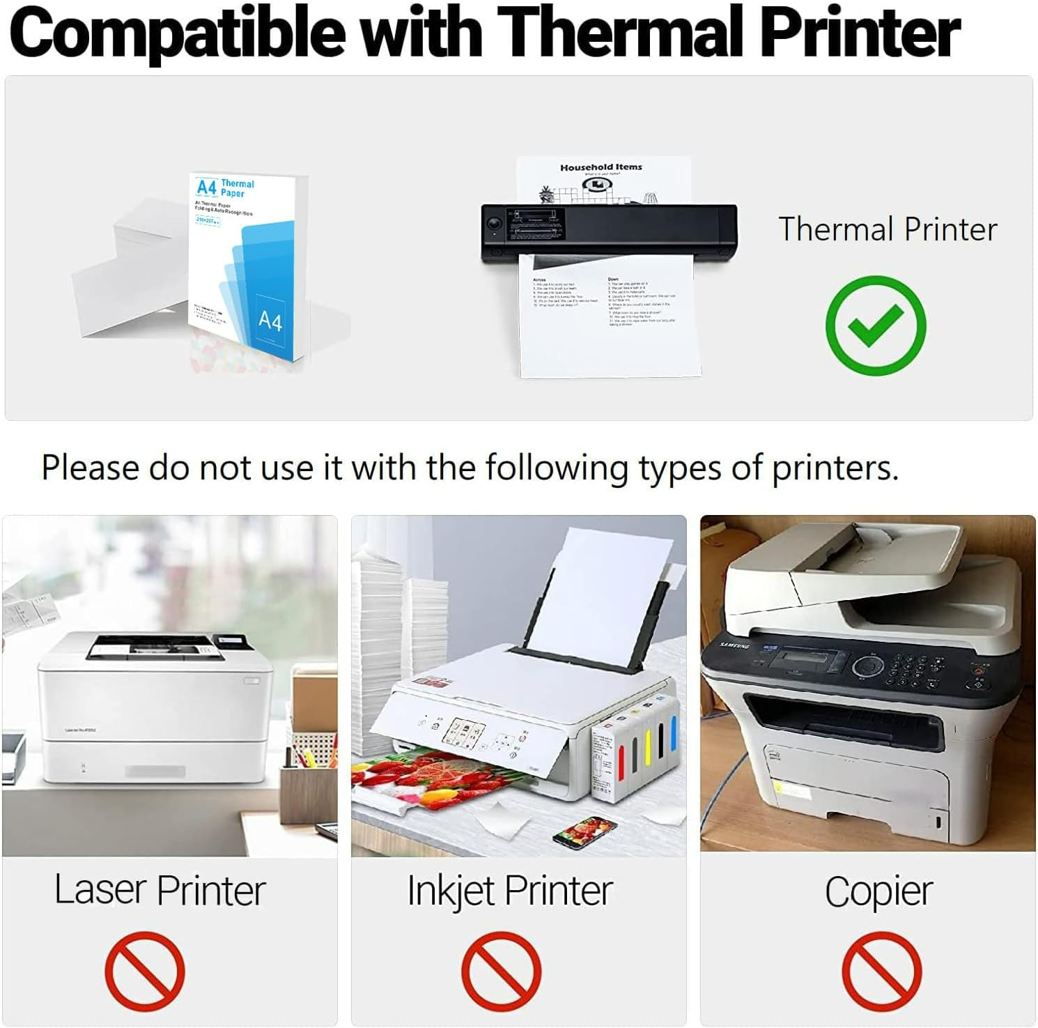 A4 Thermal Paper – 100 Sheets - Medaid International