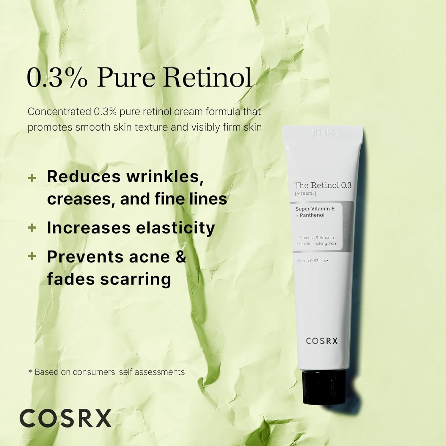 Cosrx the retinol 0.3 cream - 20ml - Medaid International