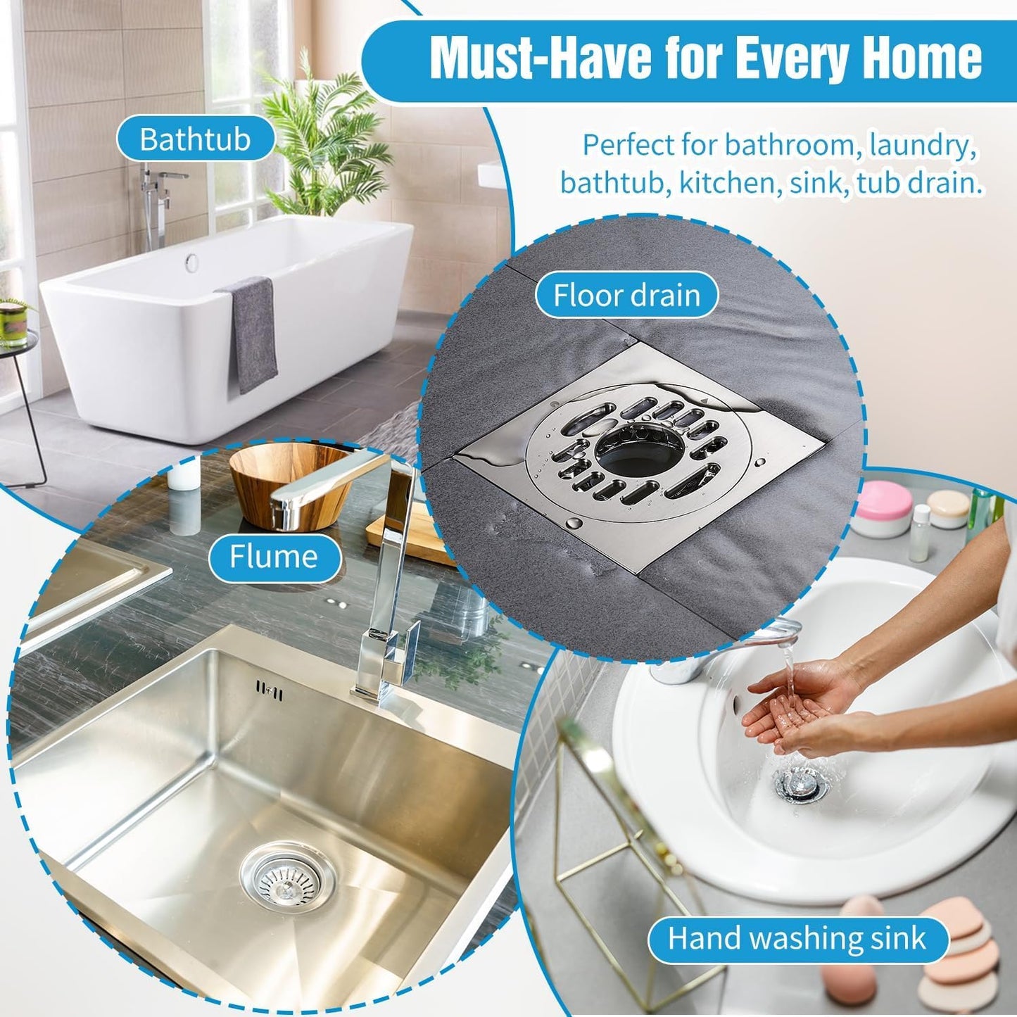 Drain and Net Mesh (30pcs)