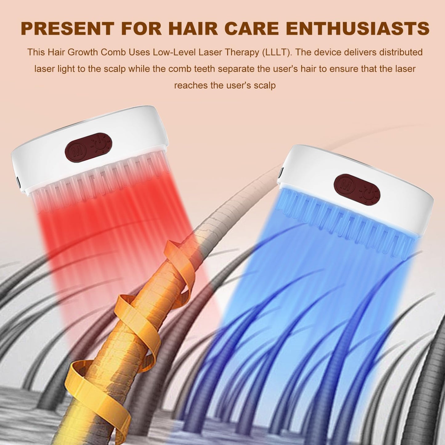 Laser Hair Growth Comb - Medaid International