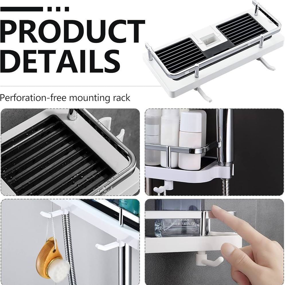Bathroom shower Rack
