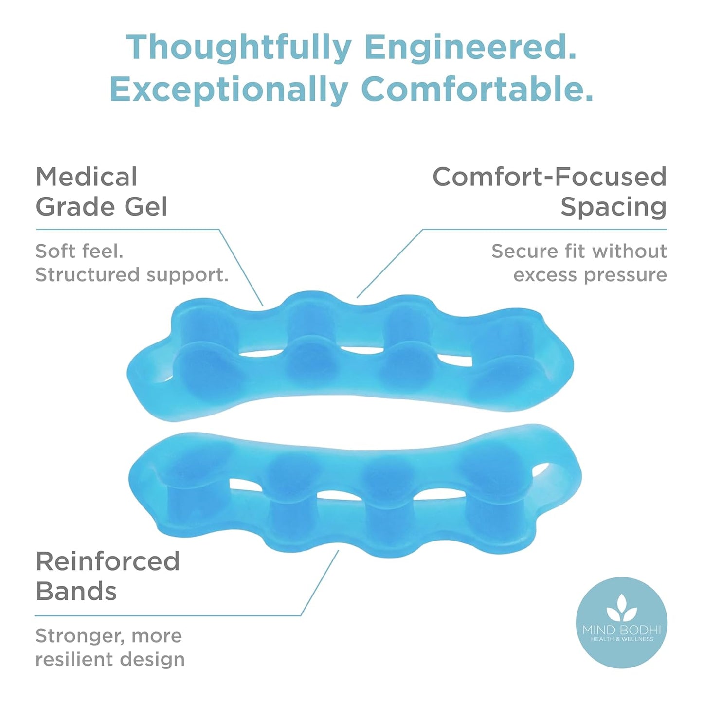 Toe Separator Corrector Pair