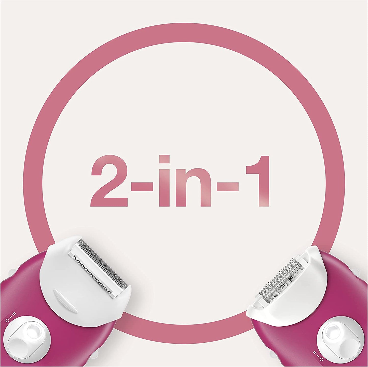 Braun Silk-épil 3 (3-410) epilator with 3 extras including shaver head