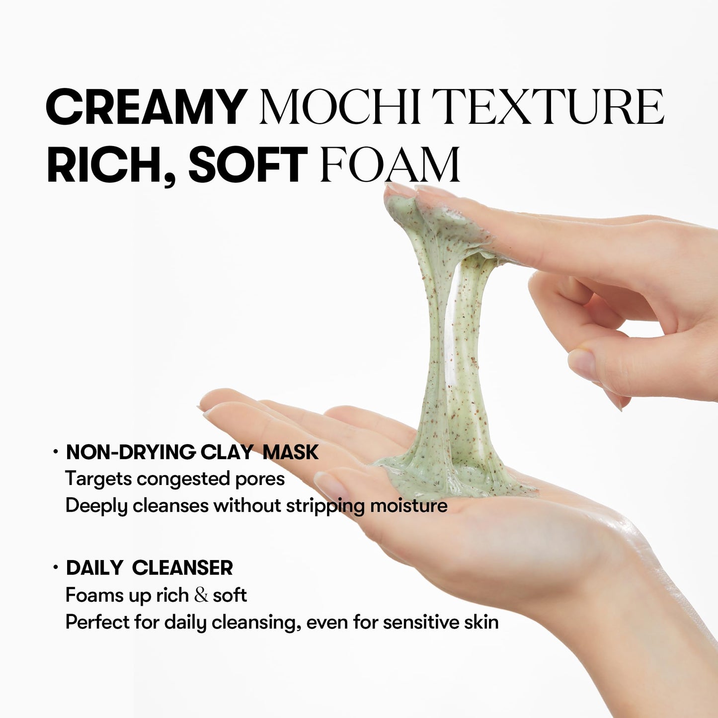VT COSMETICS CICA Mask Cleanser, 2-in-1 Facial Wash, Non-Drying Clay Mask, Gentle Pore Care, Exfoliating, Hydrating, Centella Asiatica for Acne-Prone & Sensitive Skin, Korean Skincare (4.05 fl. oz) - Medaid International