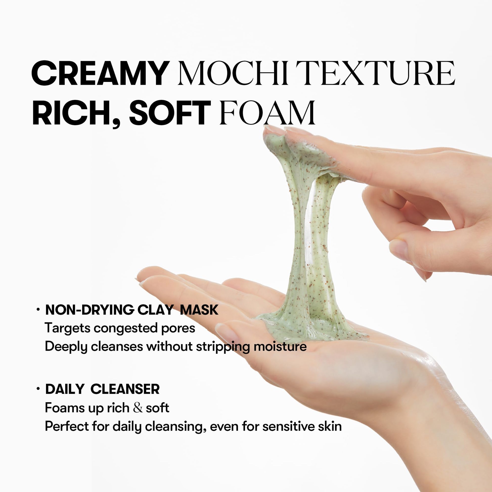 VT COSMETICS CICA Mask Cleanser, 2-in-1 Facial Wash, Non-Drying Clay Mask, Gentle Pore Care, Exfoliating, Hydrating, Centella Asiatica for Acne-Prone & Sensitive Skin, Korean Skincare (4.05 fl. oz) - Medaid International