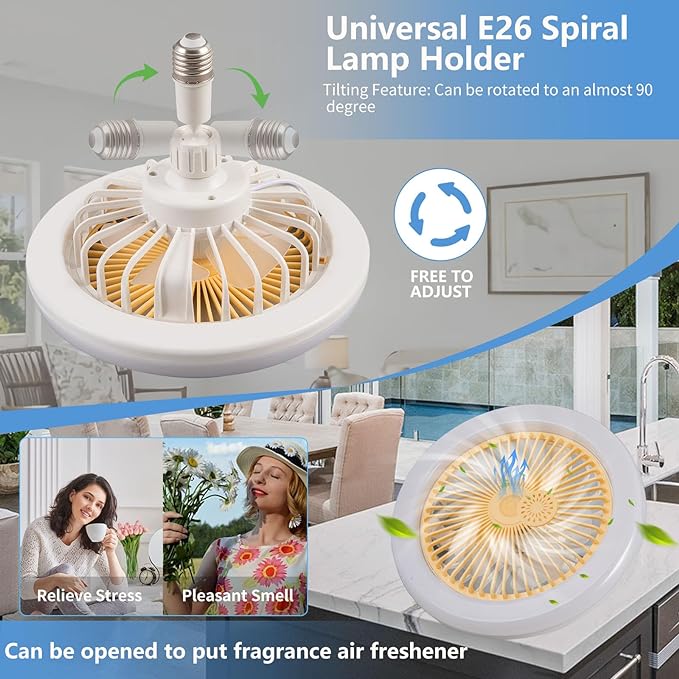LED Ceiling Fan