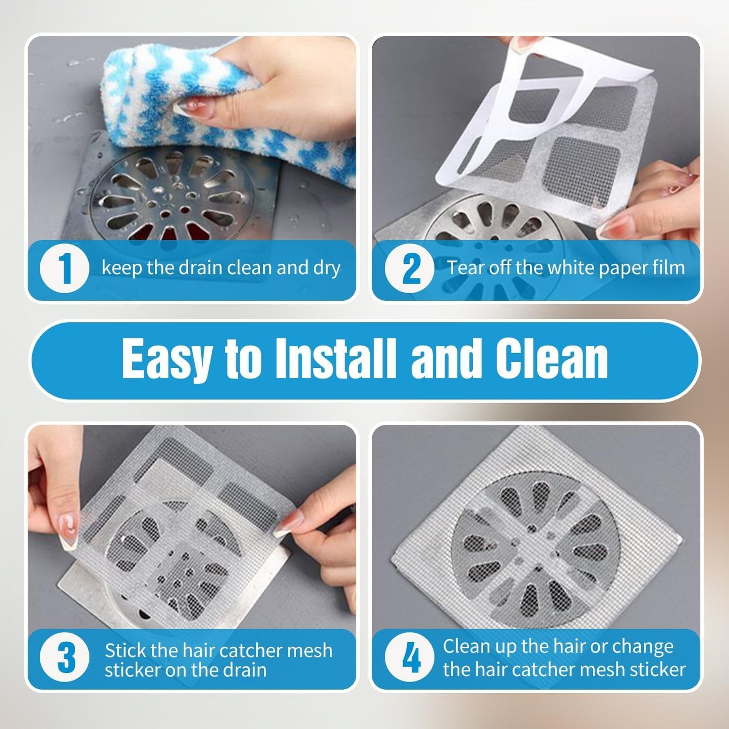 Drain and Net Mesh (30pcs)