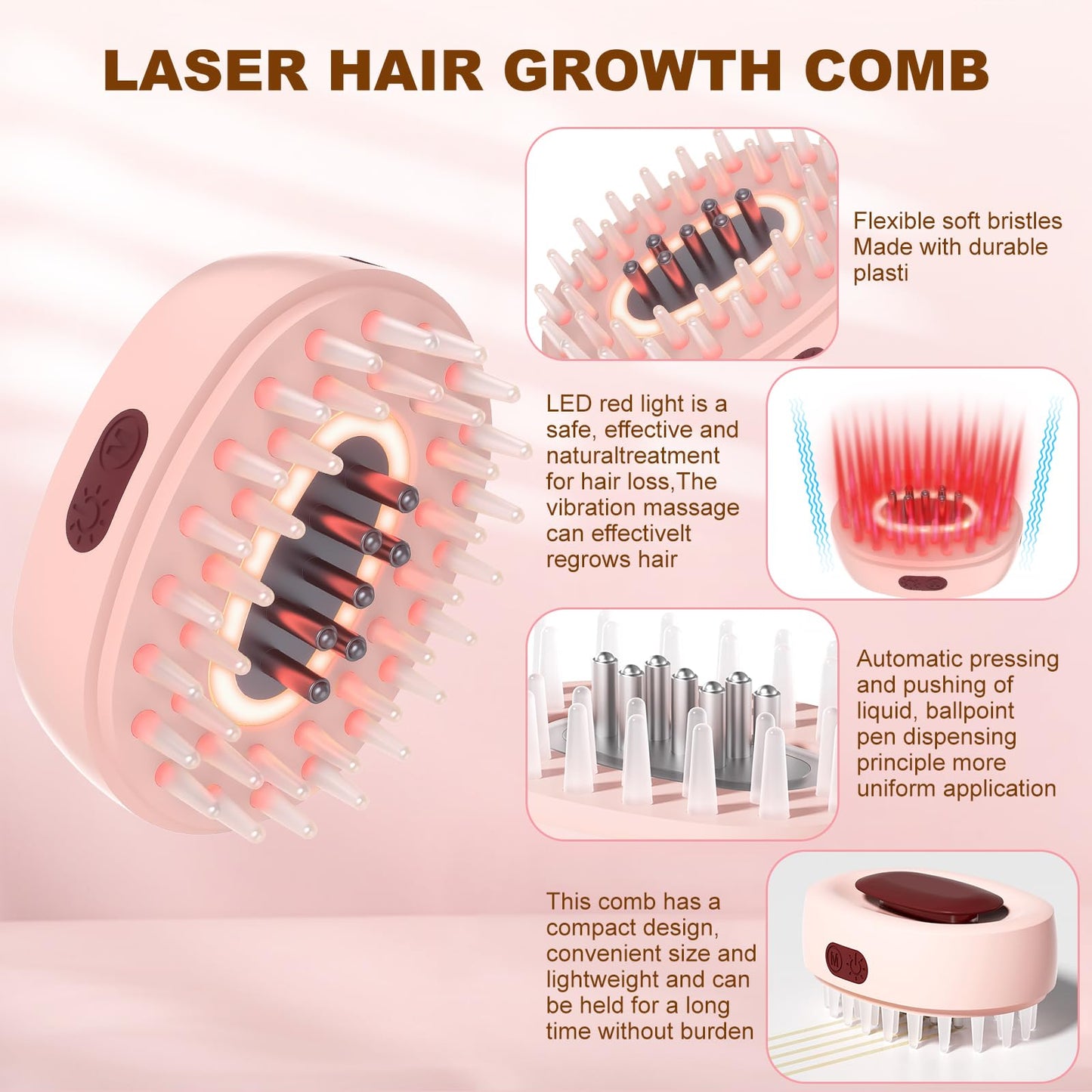 Laser Hair Growth Comb - Medaid International