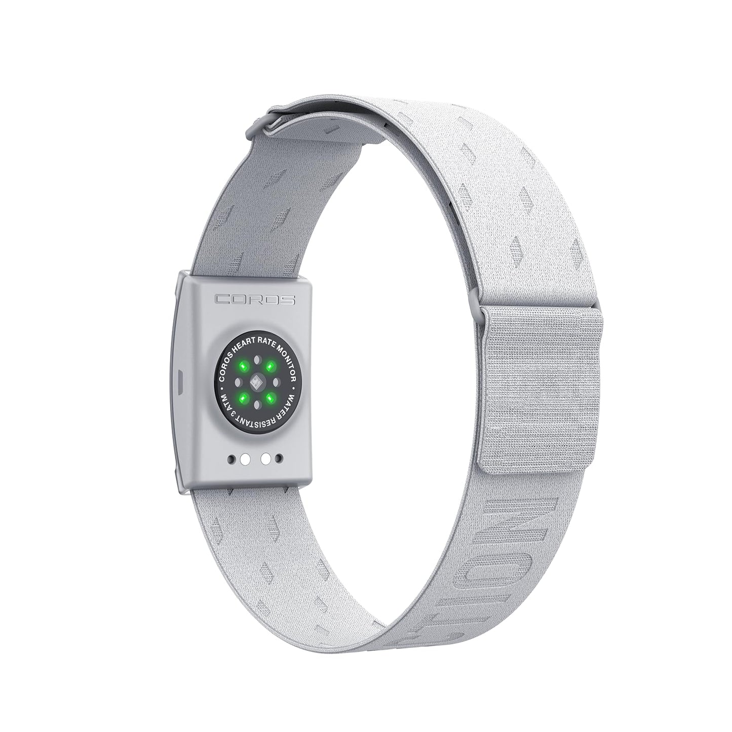 COROS Heart Rate Monitor, Comfort, Easy to wear, Auto-wear Detection, Advanced Sensor, Precise Data, Bluetooth, 38 Hours Battery Life, Connects up to 3 Devices at Once, for Run and Bike-Grey - Medaid International