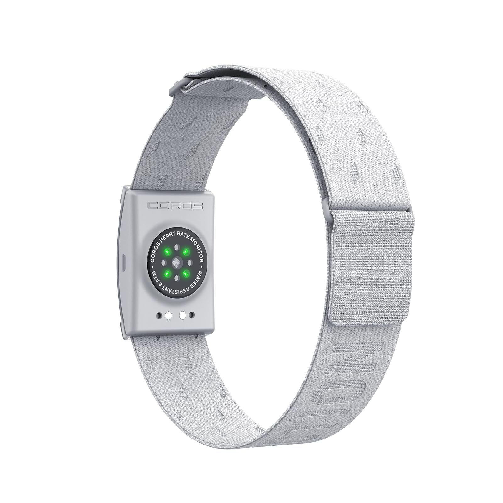 COROS Heart Rate Monitor, Comfort, Easy to wear, Auto-wear Detection, Advanced Sensor, Precise Data, Bluetooth, 38 Hours Battery Life, Connects up to 3 Devices at Once, for Run and Bike-Grey - Medaid International