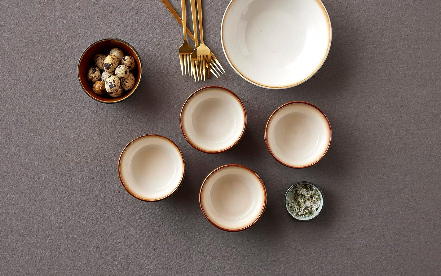 Bitz Living Pasta Bowl 20cm Cream Cream Bitz