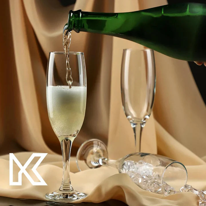 Set of 6 High-Quality and Elegant Glasses