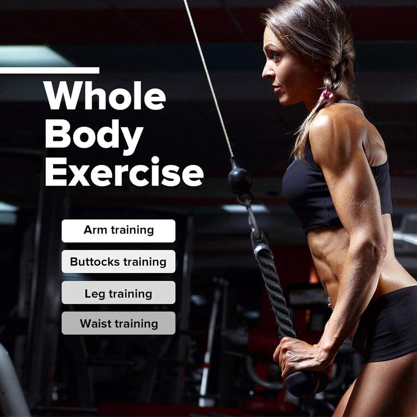 Tricep Pulldown Rope Attachment