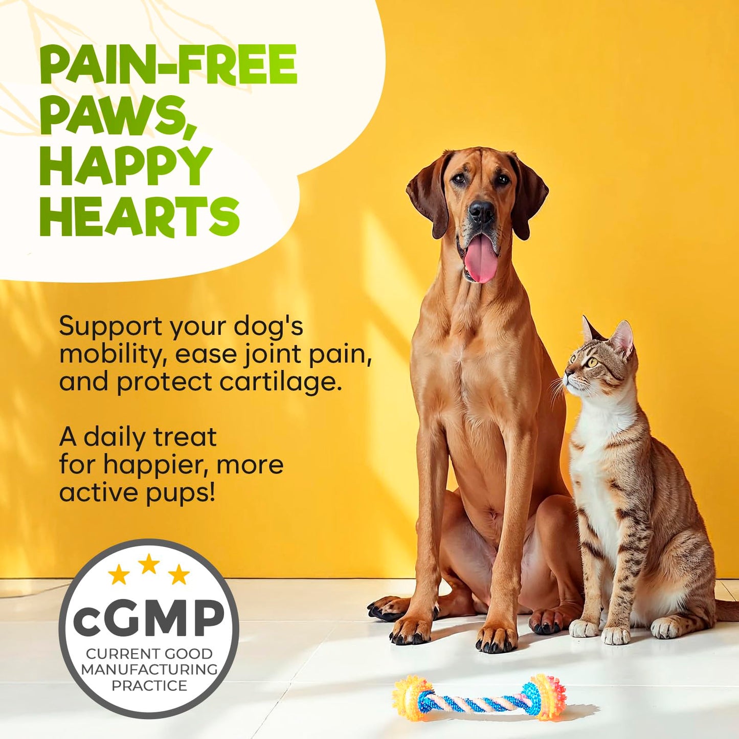 ZENO Glucosamine HCL & Hip and Joint Chews for Dogs - 150 pcs - Advanced Hip and Joint Support for Dogs - with MSM & Green Lipped Mussel - Chicken