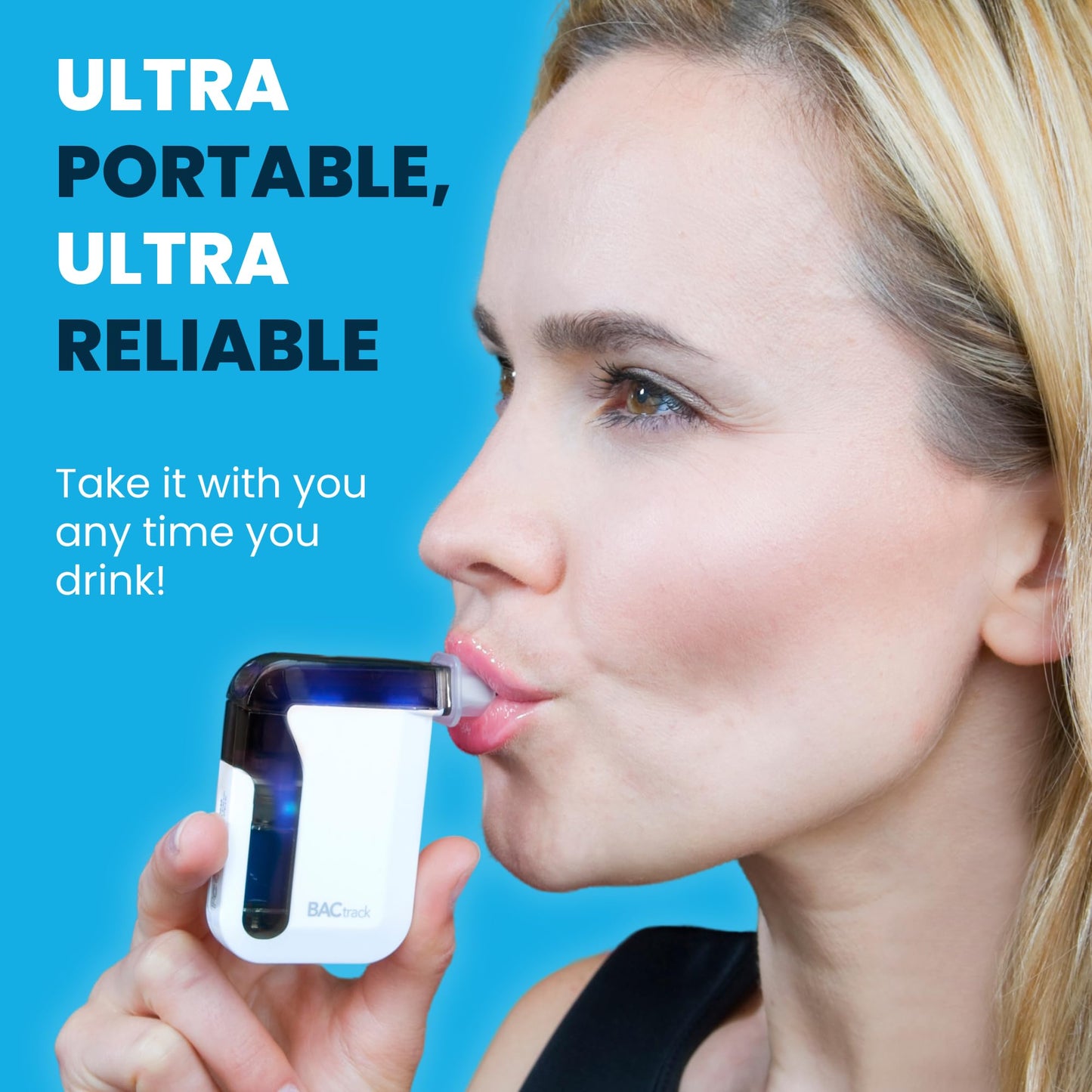 BACtrack Mobile Smartphone Breathalyzer | Professional-Grade Accuracy | Wireless Smartphone Connectivity | Compatible w/ Apple iPhone, Google & Samsung Android Devices | Apple HealthKit Integration - Medaid International