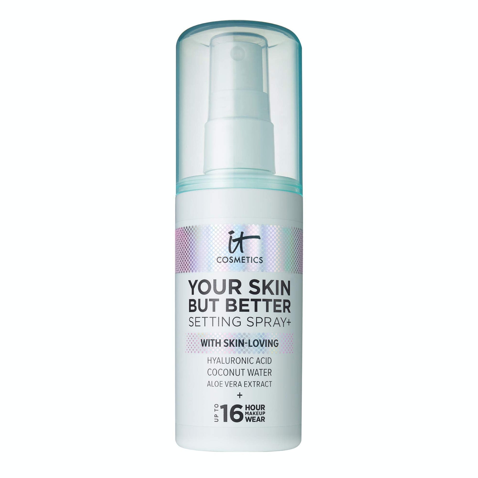 IT Cosmetics Your Skin But Better Setting Spray+ - Protects Makeup, Controls Shine, Provides Hydration - 16-Hour Hold - With Hyaluronic Acid, Coconut Water & Aloe Vera - 3.4 fl oz - Medaid International