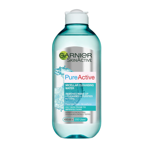 Garnier Micellar water - Pure active 400ml (Imported) - Medaid - Lebanon